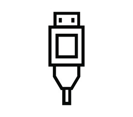 Usb cable icon