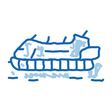 recommend clip art: rescue hovercraft doodle icon hand drawn illustration