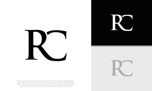 Premium Vector | Rc creative logo in 2023 | Creative logo, Monogram logo  design, Graphic shapes design