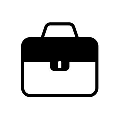 Bag Vector Solid Icon. Beauty and SPA symbol EPS 10 FIle