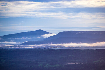 view from the top of the mountain