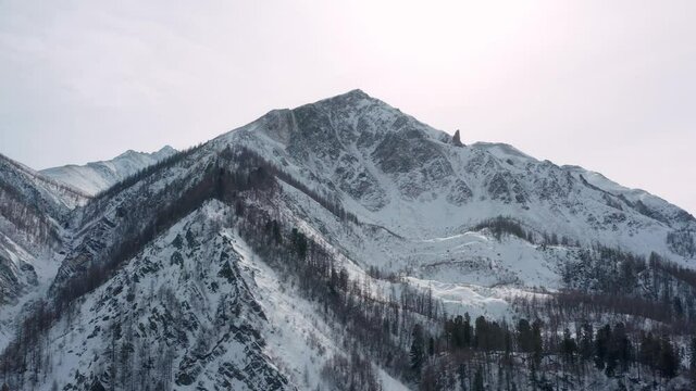 Mountains from aerial view. Landscape. Nature. Travel.
