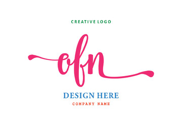 OFN lettering logo is simple, easy to understand and authoritative