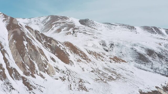 Mountains from aerial view. Landscape. Nature. Travel.