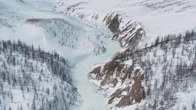 Mountains from aerial view. Landscape. Nature. Travel.