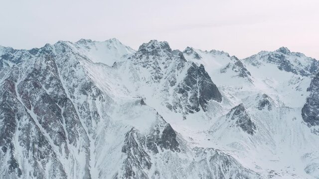 Mountains from aerial view. Landscape. Nature. Travel.