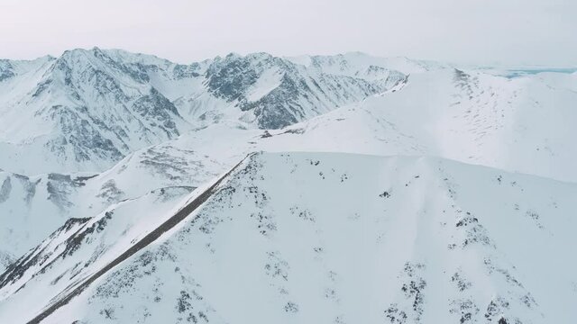 Mountains from aerial view. Landscape. Nature. Travel.