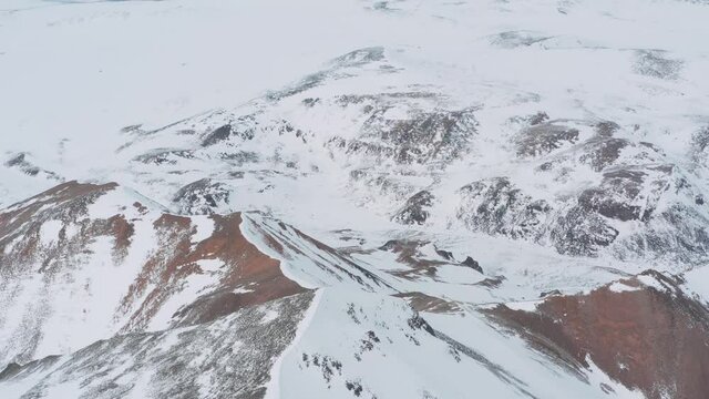 Mountains from aerial view. Landscape. Nature. Travel.