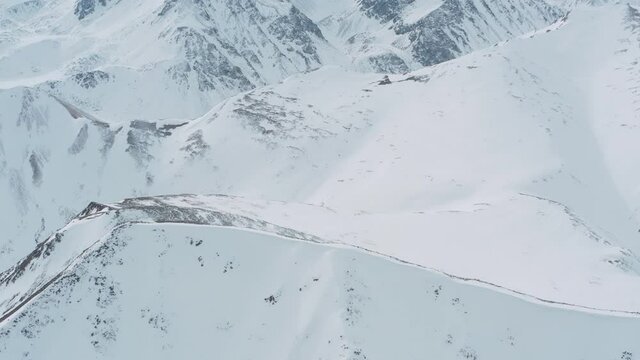 Mountains from aerial view. Landscape. Nature. Travel.