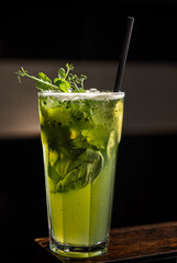 tasty cocktail in the bar