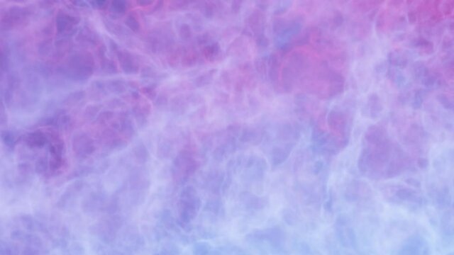 Loop and  Move forword into Pastel Haze, Pink Light, looks like a cloud of smoke in cosmic aerosol and lightning or sky or nebula in space or galaxy. 3D Rendering