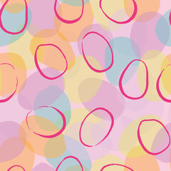 Easter Egg Seamless Pattern