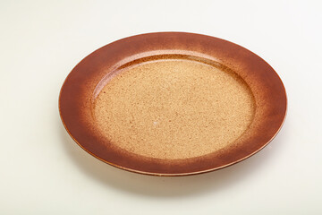 Empty color plate for kitchen