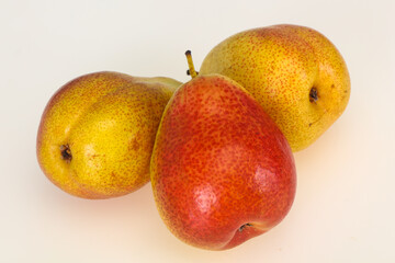 Sweet pear isolated on white
