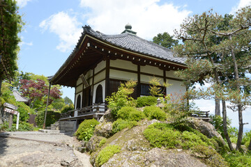新緑の善峯寺　護摩堂　京都市西京区