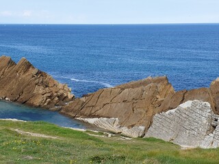 cliffs of moher at the coast