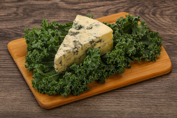 Dairy Blue cheese with mold