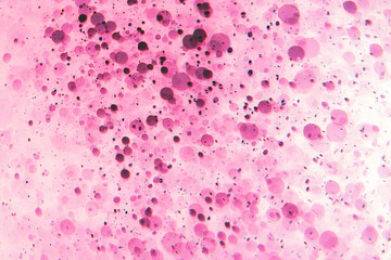 Blue bokeh from natural water