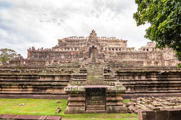Ancient buddhist khmer temple in Angkor Wat, Cambodia. Baphuon Prasat