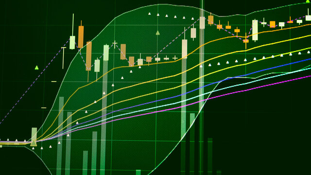 Personal financial planning concept. Businessman workplace with papers for financial planning. Business people discussing the charts and graphs showing the results of successful financial planning.