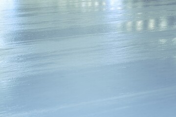 Ice rink abstract background sport,  empty water.
