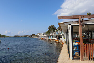 houses on the beach