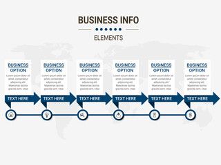 vector illustration Infographic design template with icons. can be used for workflow layout, diagram, annual report, web design.
