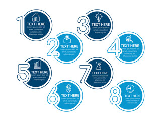 business concept timeline. Infograph template. Can be used for process, presentations, layout, banner,info graph.

