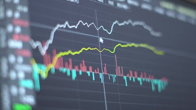 Science technology finance business propaganda stock price change stock market trading