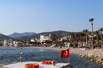 boats in the harbor