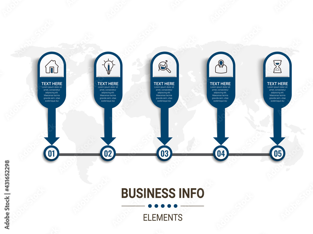 Poster vector business infographics. financial analysis data graphs and diagram, marketing statistic workfl
