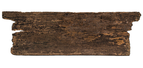old wooden sign board background. plank wood isolated for design art work or add text message.