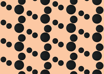 modern abstract background with patterns.  pattern with black dots.  vector illustration