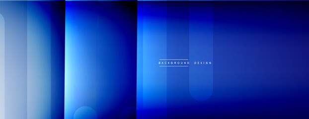 Dynamic lines abstract background. 3D shadow effects and fluid gradients. Modern overlapping forms