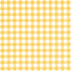 Yellow watercolor checkered pattern