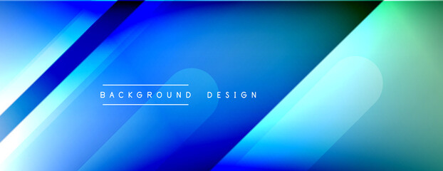 Dynamic lines abstract background. 3D shadow effects and fluid gradients. Modern overlapping forms
