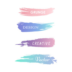 Grunge  backgrounds vector  for design in gradients colors