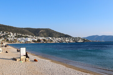 view of the sea from the sea
