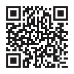 QR code symbol. Qr code payment scanning vector icon