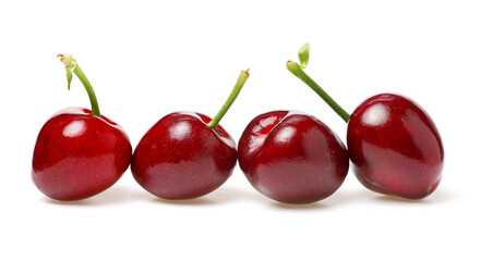 Cherry isolated on white background
