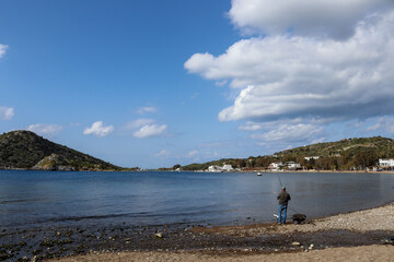 person on the beach