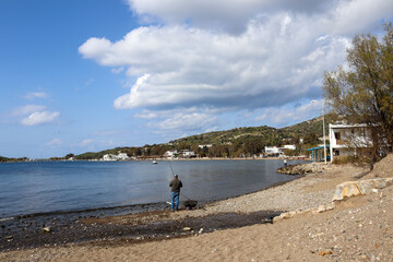 child on the beach