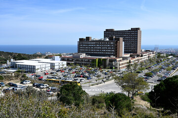 May 3, 2021: Germans Trias i Pujol University Hospital (Can Ruti) in Badalona, Spain