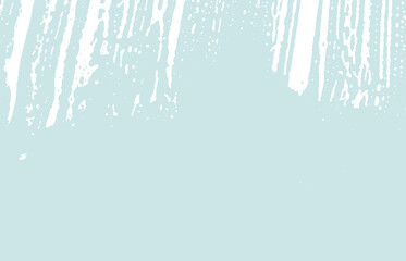 Grunge texture. Distress blue rough trace. Dazzlin