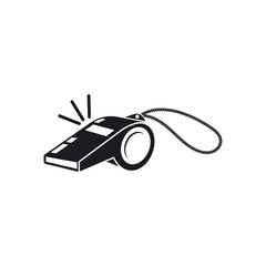 whistle icon vector illustration design