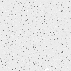 Terrazzo seamless pattern. Black and white classic