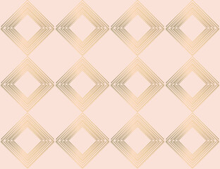 modern abstract background with patterns.  pattern with gold squares. golden lines .vector illustration