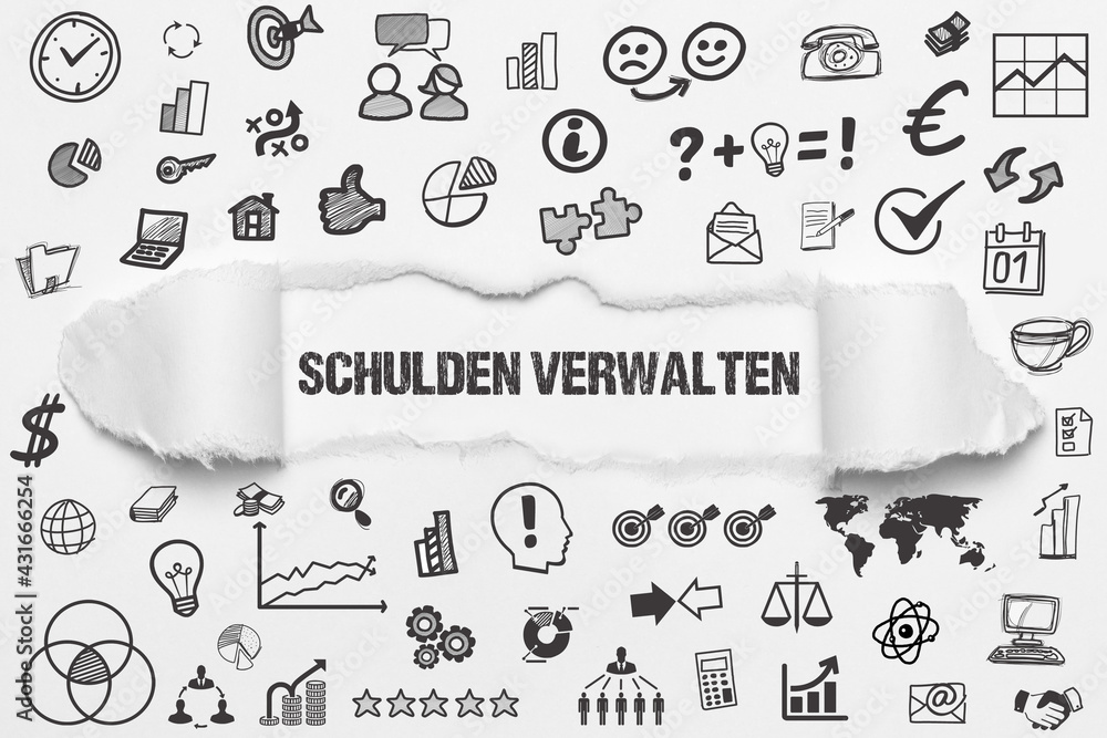 Poster schulden verwalten