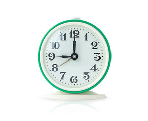 Alarm clock isolated on white background