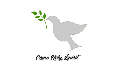 Fototapeta premium Pentecost Sunday Special Design for print or use as poster, card, flyer or T Shirt